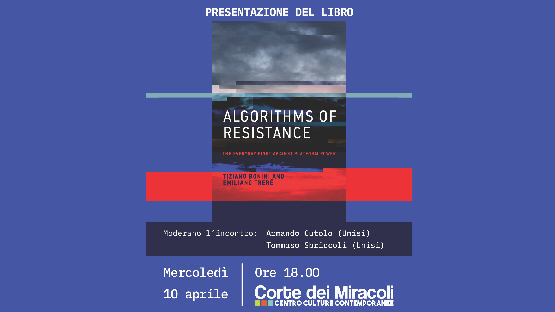 Presentazione del libro ALGORITHMS OF RESISTANCE