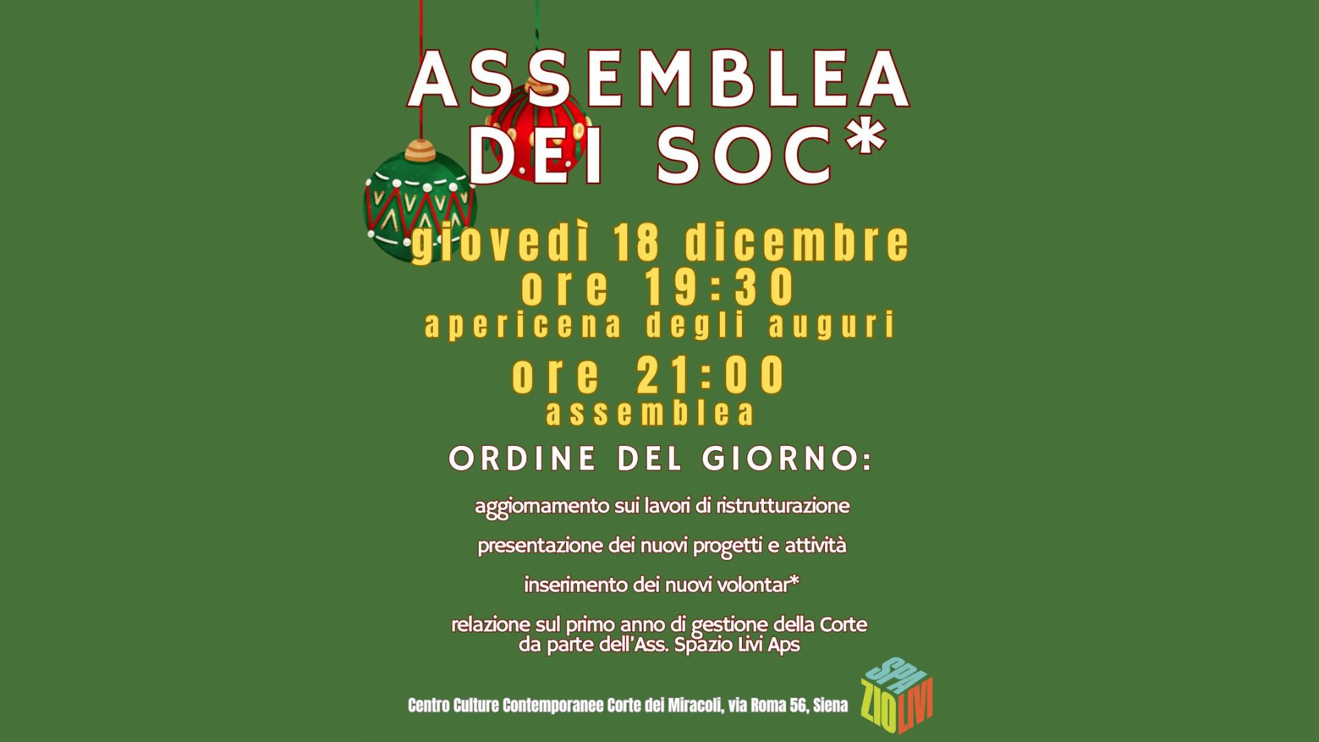 Assemblea dei soc*